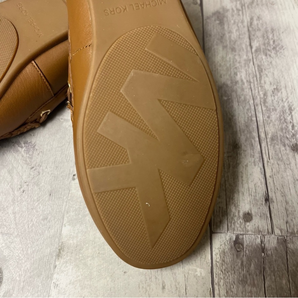 NWOT Michael Kors Leather Juliette Moccasin Loafers Size 7.5 - Picture 12 of 14